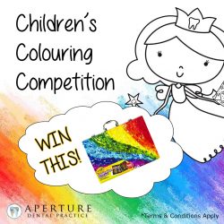 Children's colouring competition tooth fairy